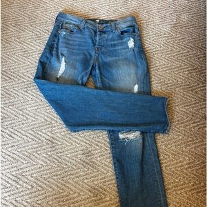 7 for all Mankind Skinny Boyfriend Jeans